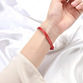ด้ายแดง สร้อยข้อมือ กำไล รุ่นเชือกคู่