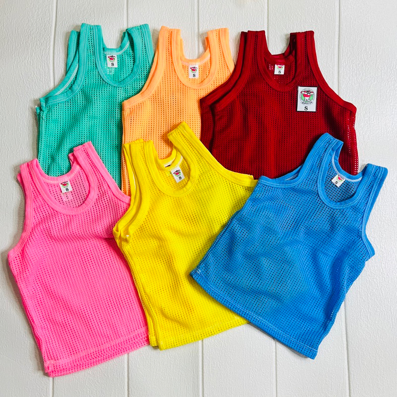 เสื้อกล้ามรูในตำนานเด็ก S M L XL