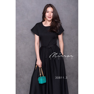 KeNDaLLo DReSS•• สวยมาก..ชุดเดียวสุดปัง..! แม็กซี่เดรสที่ดีงาม แพทเทรินเป๊ะ ช่วงบนเป็นทรงเรียบง่ายคอกลมแขนสั้น