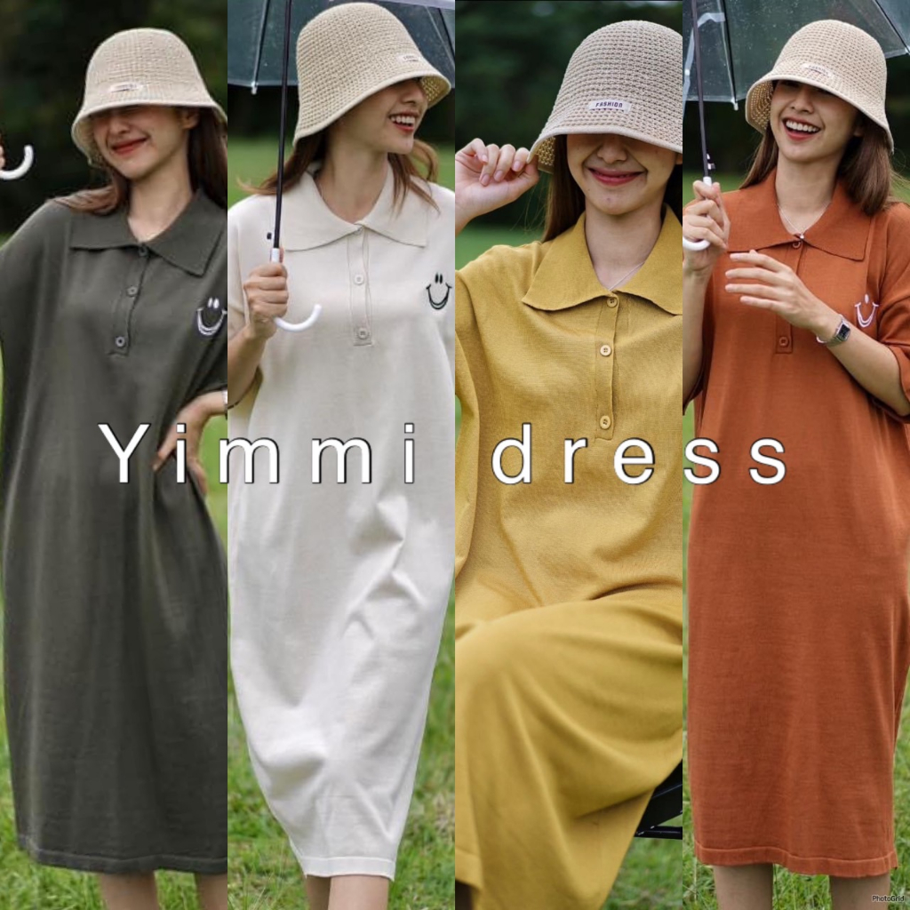 น่ารักแบบ everyday lookในทุกวัน ☻ yimmi dress (450.-) เดรสโปโล ..ทรงคลาสสิคที่ใส่ได้ every single day แบบเกาหลีสุดๆ