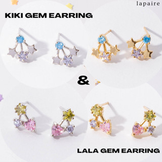 Lapaire l Kiki &amp; Lala gem earring