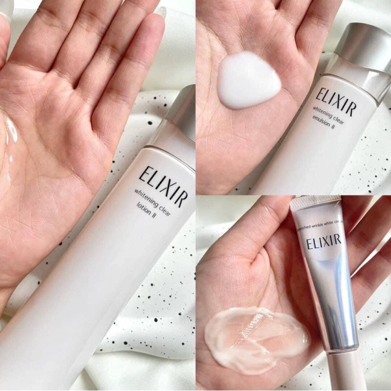🔺💯ป้ายไทย2022Exp.2027🔺จัดโปร Elixir Whitening Clear Emulsion II 18ml. 🥇ฟื้นฟูบำรุงผิวเนียนขาวใส - รูปที่ 3