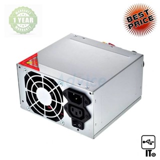 POWER SUPPLY 550W DTECH PW032 ประกัน 1Y พาวเวอร์ซัพพลาย อุปกรณ์จ่ายไฟ