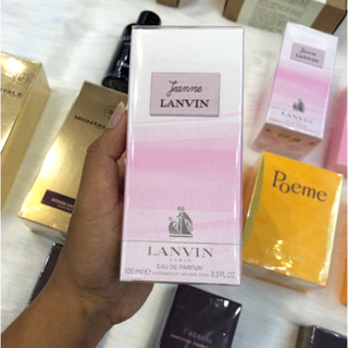 (กล่องซีน )Lanvin Jeanne edp 100ml.