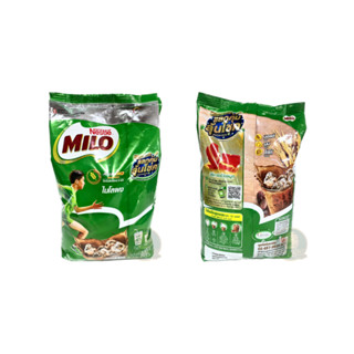 Milo​ ไมโลผง​ ชนิดถุง​ รสช็อกโกเเล็ต  เข้มข้น​​ 900 กรัม