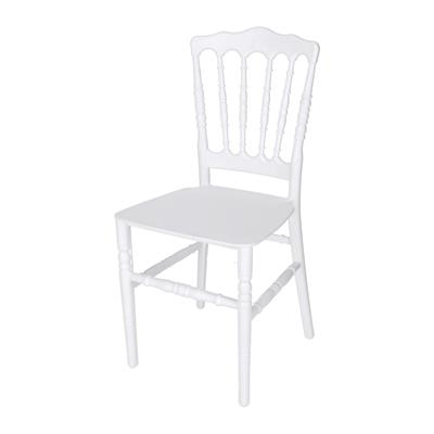 FONTE เก้าอี้จัดเลี้ยงพลาสติก FONTE รุ่น NAPOLEON HB-H002A-W สีขาว