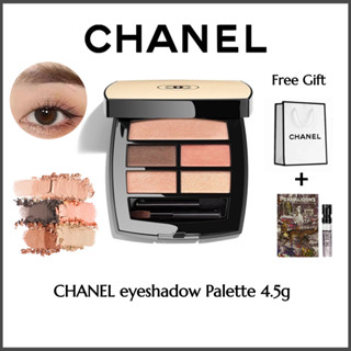 💖ของแท้100%💖 Chanel Les beiges healthy glow natural eyeshadow Palette สี # Tender # Light # Warm 4.5g&amp;2.2g ⚡จัดส่งทันที⚡