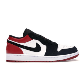 ไนกี้ Air Jordan 1 Low Black Toe 553558-116 สินค้ามีจำนวนจำกัด