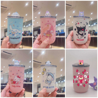 แก้วกาแฟเก็บอุณหภูมิ Sanrio มี 11 ลาย ความจุ 300 Ml สแตนเลส 304