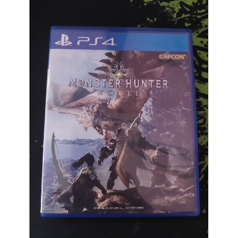 แผ่นแท้ Ps4 Monster Hunter world มือ2