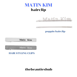 พร้อมส่ง Matin Kim กิ๊ฟติดผม แบบหนีบ และ แบบเสียบ แท้ 100% พร้อมกล่อง