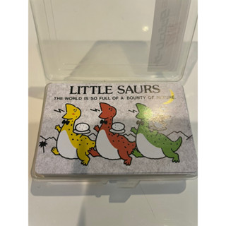 ไพ่การ์ด Little Saurs น่ารักๆสุดๆเลยนะคะพร้อมกล่องใส่ด้วย (มือสอง)