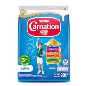 Carnation 3 Plus Milk Powder 850g.(แพ็ค 2 ถุง)