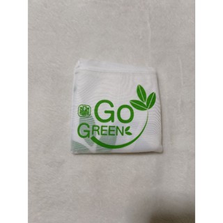 กระเป๋าผ้าพับเก็บได้ Go green