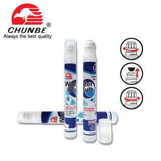 กาวน้ำใส หัวฟองน้ำ ปริมาณ 40ml. CHUNBE