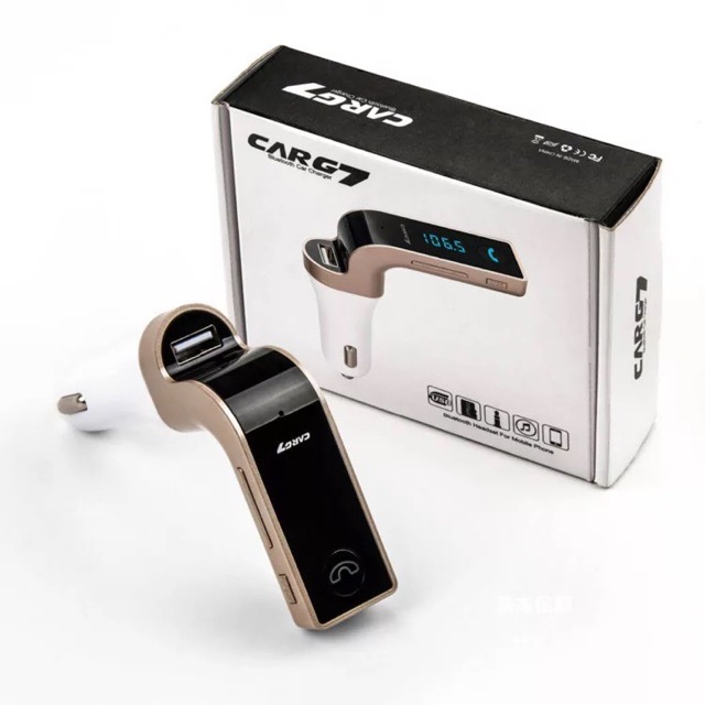Car G7 Bluetooth บลูทูธ ติดรถยนต์ FM Tramsmitter