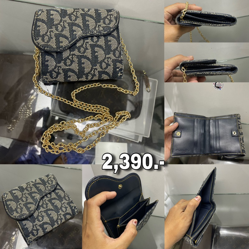 Used Dior Wallet Vintage ของแท้100%