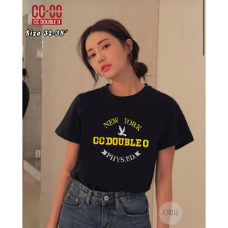 💥สินค้าขายดี‼️ เสื้อยืดงานปัก-งานป้าย🔖CCOO NEW YORK (SMLXL) No.14