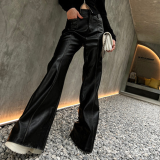 CHANI : E300065 l New leather pants // heigh quality