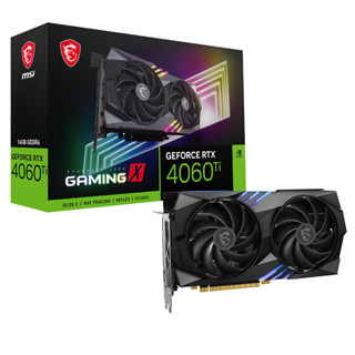 MSI GeForce RTX 4060 Ti GAMING X 16G GDDR6 รับประกัน 3ปี ศูนย์ไทย