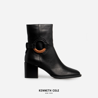 KENNETH COLE รองเท้าบูทผู้หญิง รุ่น HOLI BOOTIE สีดำ ( BOT - GS23HBI01-001 )