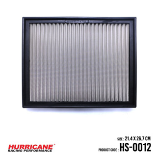 HURRICANE กรองอากาศสแตนเลส , ผ้าแดง Audi ( DSL ,Quattro , Cabriolet , RS4 , S4 ) , Seat ( Exeo ) HS-0012