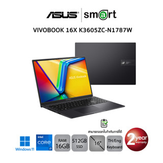 Asus Vivobook 16X K3605ZC-N1787W/Core i7-12650H/16GB/512GB/16"/Win11 (Indie Black)