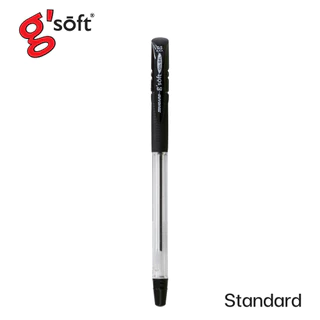 (ยกกล่อง12ด้าม) ปากกา ปากกาลูกลื่นเจล (Oil Gel) G'soft Standard 0.5mm