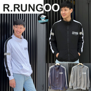 เสื้อกันหนาว เสื้อแขนยาว R.Rungoo แจ็คเก็ต ผ้าเกาหลี ซิปหน้า (MA8)