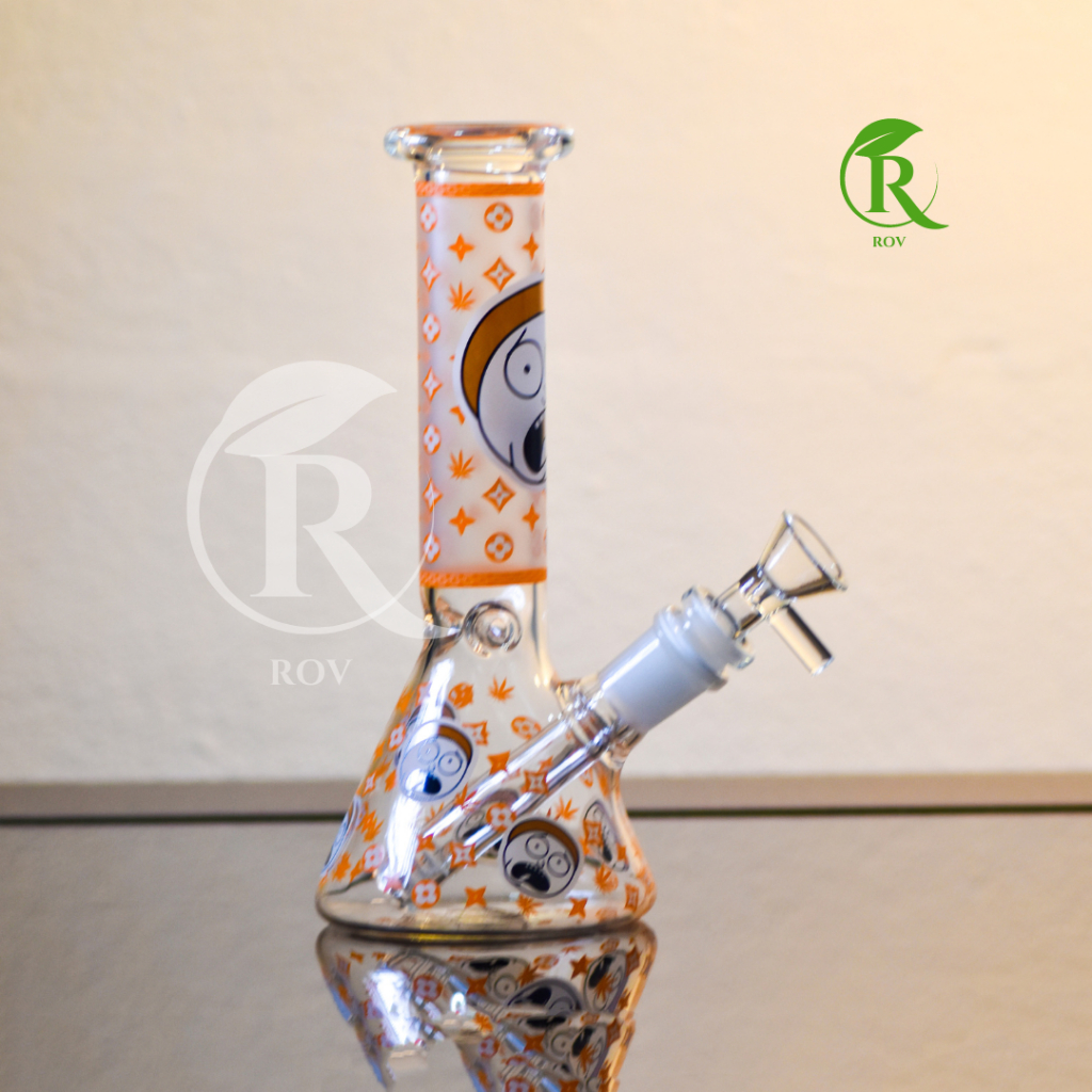 (ส่งจากไทย) บ้องแก้วพร้อมหลอดและโจ๋14mm สูง20cm
