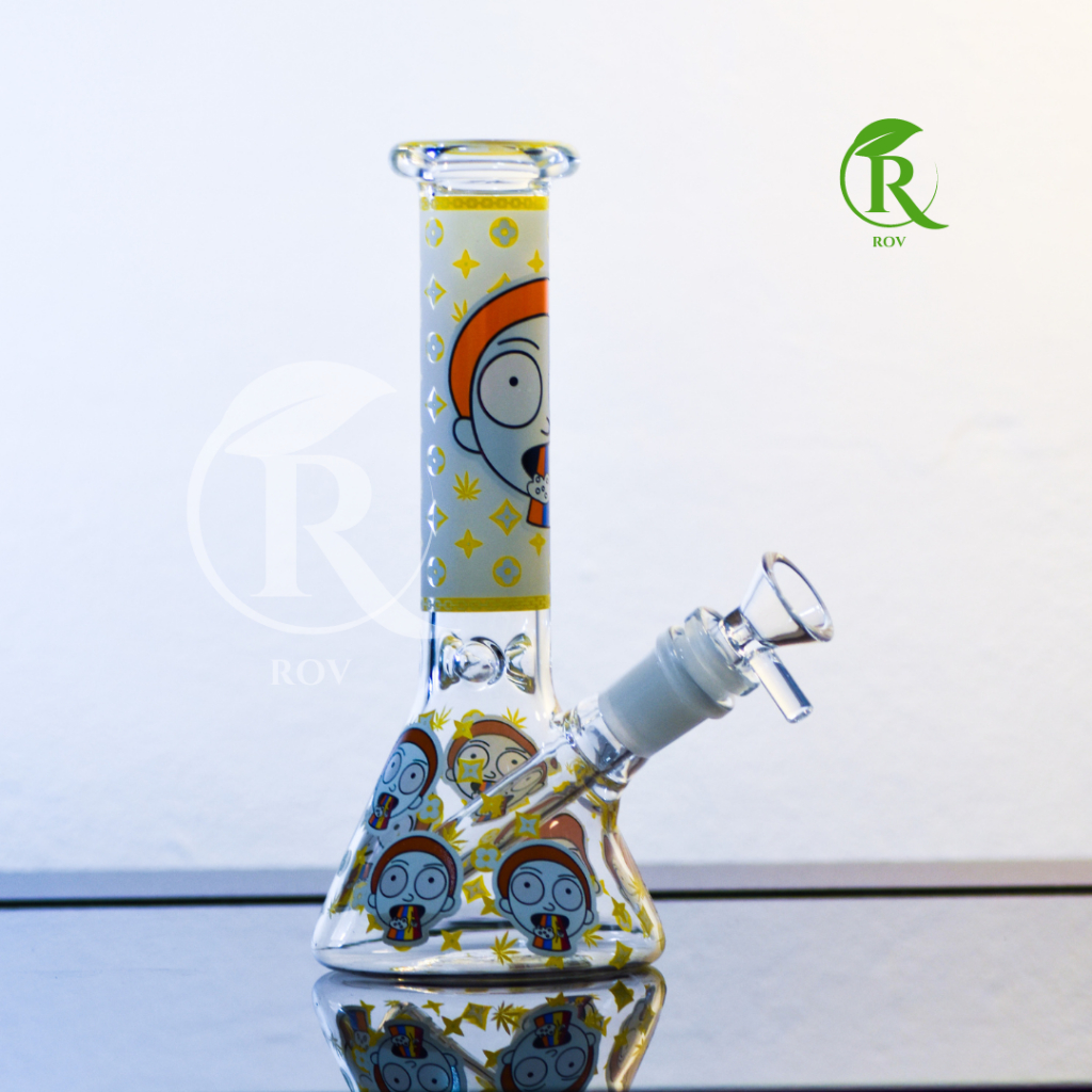 (ส่งจากไทย) บ้องแก้วพร้อมหลอดและโจ๋14mm สูง20cm