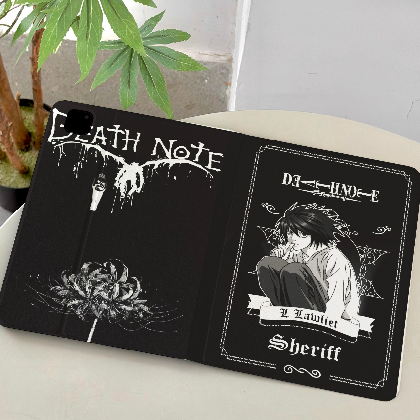 🌼ออกให้ 24 ชม 🌼 เคสไอแพด air6 m4 air7 11 Death Note เคส ipad Gen9 Gen11 MINI7 case iPad pro11 2024