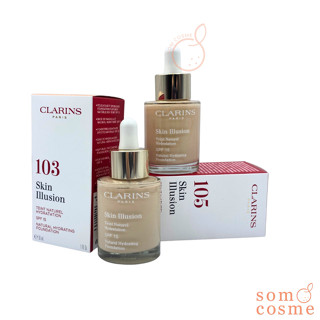 รองพื้น Clarins Skin Illusion Natural Hydrating Foundation 30 ml.