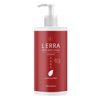 โลชั่น เลอร่าไวท์ LERRA ผิวใส ขวดสีแดงใหม่ล่าสุด ขนาด 400 ml แท้ 💯%