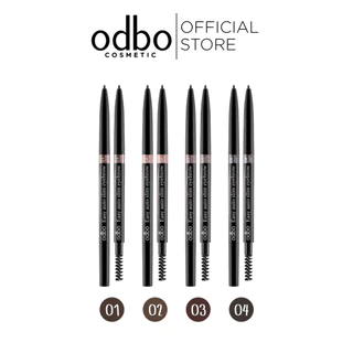 ODBO EASY AUTO SLIM EYEBROW OD781 ดินสอเขียนคิ้วอีซี่ออโต้ รุ่นขายดีของแบรนด์ หมุนเก็บได้ในแท่ง