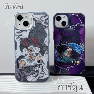 ✨NEW✨เคสไอโฟน 14 Pro Max 13 12 11 เคส for iPhone 13 วันพีช ลูฟี่ การ์ตูน พกง่ายๆ การป้องกันการตก Case