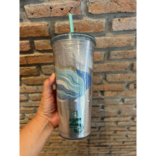 starbucks cold cup 20 oz ครบรอบ 25 ปี