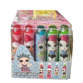 ขนมลิปสติกเจลแคนดี้ การ์ตูน (1กล่อง30ชิ้น)