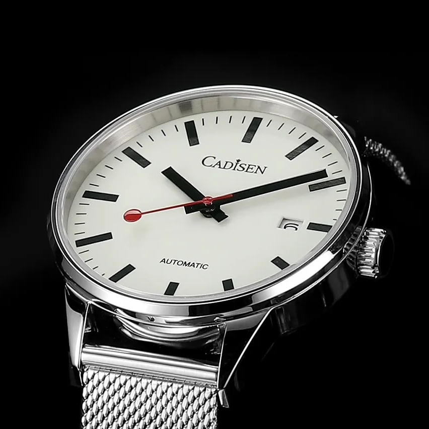 [Pre-order][ออโต้] Cadisen C8221M (Mondaine) 40MM C3Full AR Sapphire NH35A 50M