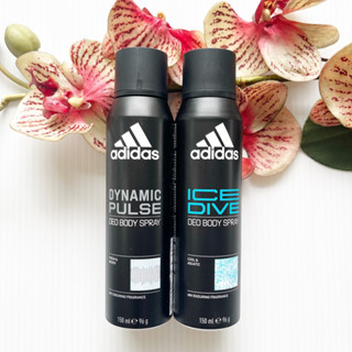 150 ml. ผลิต 11/22 Adidas Deo Body Spray อาดิดาส ดิโอ บอดี้สเปรย์