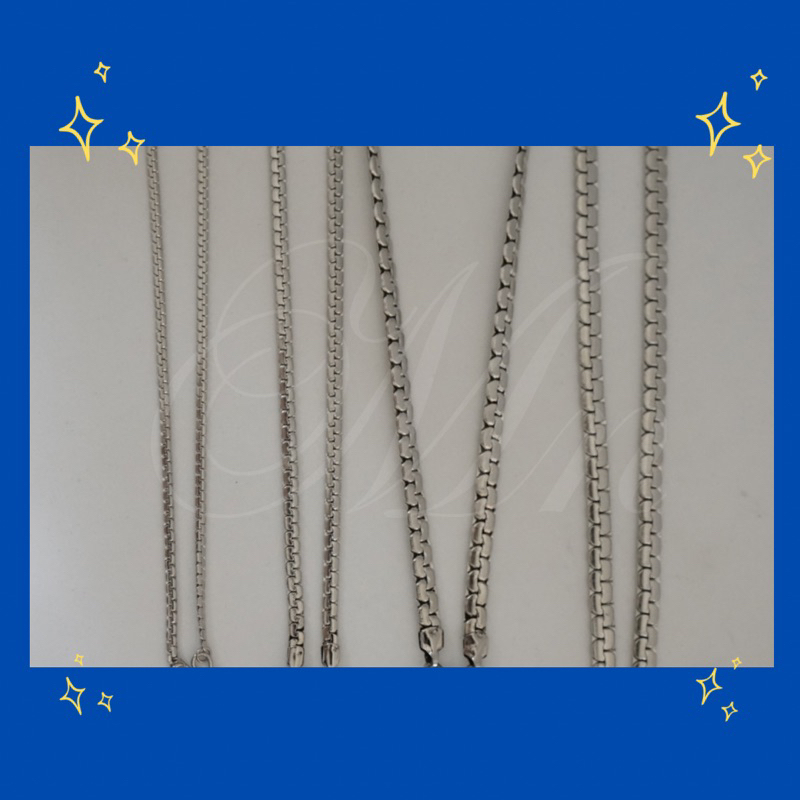 "BCRผ่าหวายแบน"  สร้อยคอสแตนเลส เกรดพรีเมี่ยมของแท้100% ห้อยพระ เครื่องราง แฟชั่น สร้อยเด็กผู้ใหญ่ ไ