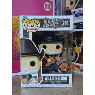 Funko Pop! : Willie Nelson - Willie Nelson with Cowboy Hat [ กล่องสินค้า - 9/10 ]