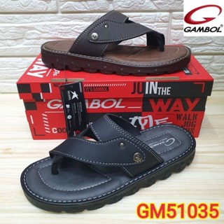 GAMBOL GM51035 รองเท้าแตะหนีบชาย (40-44)