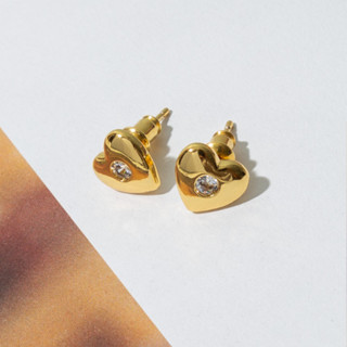 Lapaire | Heart Gem earring collection ต่างหู