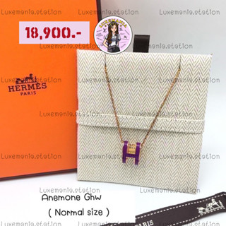 👜: New!! Hermes Pop H Necklace Regular Size‼️ก่อนกดสั่งรบกวนทักมาเช็คสต๊อคก่อนนะคะ‼️