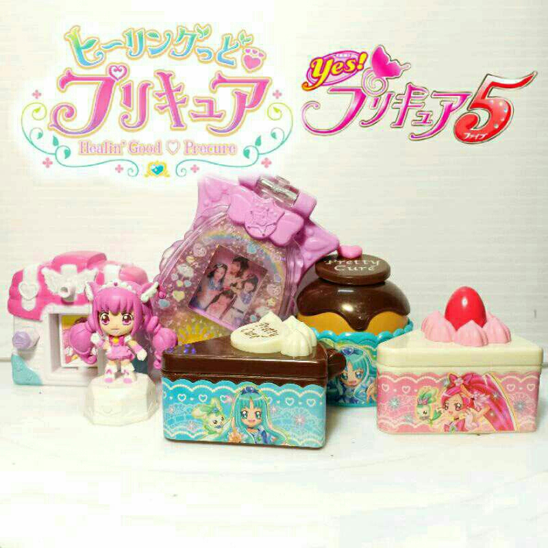 ของเล่น Healin Good Precure Pretty Cure Yes Pretty Cure 5 Cure Happy มหัศจรรย์สาวน้อย พริตตี้เคียว ของสะสม ญี่ปุ่นมือสอง