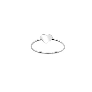 Sterling Silver Heart Ring/แหวนหัวใจเงินสเตอร์ลิง