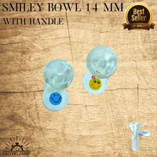 แก้ว Smiley Bowl 14 mm with Handle