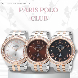 🎁PARIS POLO CLUB PPC-230311-SRG ของแท้ 100% พร้อมส่ง ประกัน 1 ปี