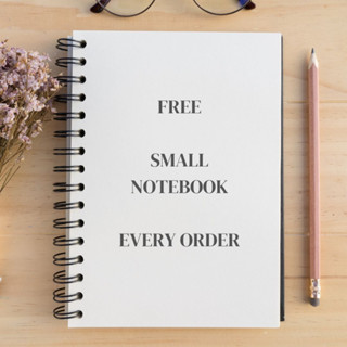 สินค้าแถม "SMALL NOTE BOOK"